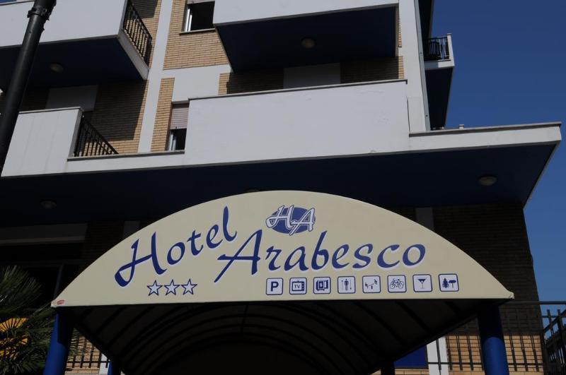 Hotel Arabesco Rimini Esterno foto